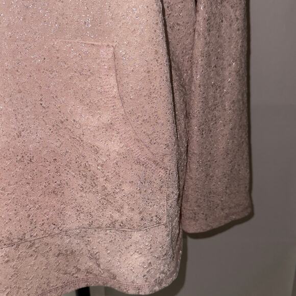 Ruby Rd. Pink Glitter pullover Top women’s Size Large - Picture 5 of 6